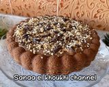 صورة لخطوة 2 من وصفة كيكة بالكراميل والشوكولاطة على طريقة سناء الخوخي