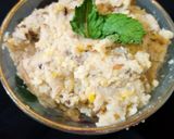 A picture of step 6 of Garlic khichri.