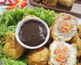 Foto langkah ke 8 dari resep Tahu Isi Bihun Jagung Wortel.