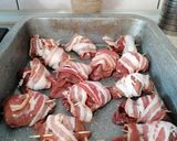 Pas rețetă Ficăței de pui înveliți în bacon 2 fotografie