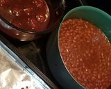 A picture of step 3 of Baked Bean & BBQ Meatball Stuffed Acorn Squash.