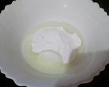 A picture of step 1 of Semolina Rainbow Cake.