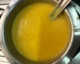 A picture of step 5 of Mango custard with gulab jamun.