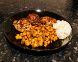 A picture of step 11 of Easy Za’atar Chicken with Chickpeas.