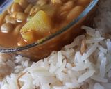 صورة لخطوة 4 من وصفة فاصوليا بيضاء مع رز😋