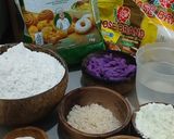 Foto langkah ke 1 dari resep Roti Sisir Ubi Ungu Tanpa Ulen.