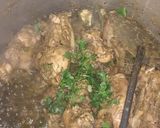A picture of step 5 of Green chicken Kardahi.