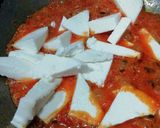A picture of step 4 of Shahi paneer vrat ke liye.