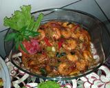Foto langkah ke 5 dari resep Udang galah saus padang.