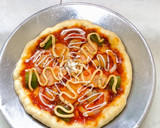Foto langkah ke 8 dari resep Pizza homemade.