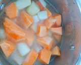 Foto del paso 4 de la receta Puré de calabaza, patata, zanahoria y puerro