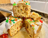 Foto del paso 13 de la receta: Pastel con sabor a Panettone (Cake with Panettone flavor)