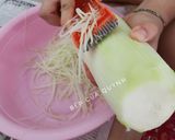 Hình bước làm 1 của món Gỏi đu đủ tôm khô