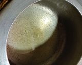 A picture of step 1 of Sindhi kadhi.