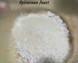 A picture of step 5 of Dudh Puli Rice dumplings cooked in milk.