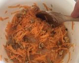 A picture of step 3 of Carrot & Walnut Cake with an Orange Glaze (Plant-Based).