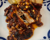 Foto del paso 11 de la receta: Pollo con piñones —estilo mi iaia Paquita, que llamaba: Pollo rustido—