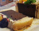 Foto del paso 7 de la receta: Bizcocho de chocolate al microondas con queso y fruta