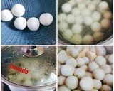 Foto langkah ke 4 dari resep Cilok Tusuk Empuk Bumbu Kacang.
