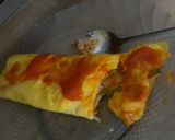 Foto langkah ke 3 dari resep Homelet (omelet homade)🤣.