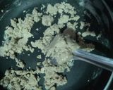 A picture of step 2 of Singhare ka Halwa.