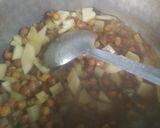 A picture of step 7 of Kala chana chaat.