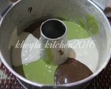 Foto langkah ke 8 dari resep Cake Nutrijell army / Bolu Nutrijell / Cake motif tentara.