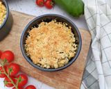 Une image de l'étape 5 de Crumble de courgettes chèvre.