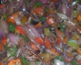 A picture of step 14 of Peppered Chicken.