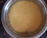 A picture of step 1 of Moong dal appe.