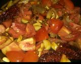 A picture of step 2 of Smoky Paneer Masala.