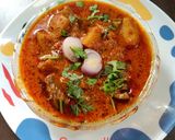 वांग बटाटा भाजी (vanga batata bhaji recipe in martahi) रेसिपी स्टेप 5 फोटो 