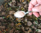 Gombás csirkemájragu recept fázis 8 fotója