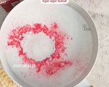 Foto langkah ke 3 dari resep Rainbow bread Pudding.