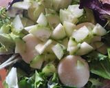 Foto del paso 2 de la receta: Ensalada mezclum con palmitos y remolacha 🥗