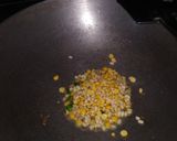 A picture of step 3 of Bajra Ka Upma.