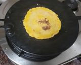 A picture of step 7 of मक्के की रोटी और सरसों का साग.