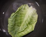 A picture of step 1 of Cabbage Patra.