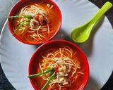 চিকেন থুকপা(Chicken Thukpa recipe in Bengali) রেসিপির ধাপ 5 ছবি