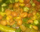 Lady finger with onion and karonde(karissa carandas) recipe step 3 photo