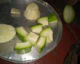 A picture of step 2 of Winter melon murabba.
