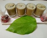 A picture of step 4 of Pan shots (Thandai).