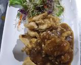 รูปขั้นตอนการทำที่ 5 ของ ไก่ผัดซอสกระเทียมพริกไทย