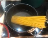 Hình bước làm 2 của món Pasta cua