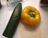 A picture of step 3 of Baked fish veggies.