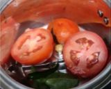 A picture of step 2 of Tomato pachadi.