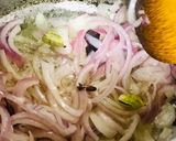 A picture of step 2 of Potato chicken curry.