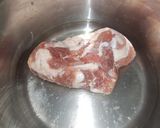 Foto del paso 1 de la receta: Carne de cerdo desmenuzada