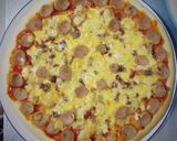 Foto langkah ke 8 dari resep Pizza Oven Sederhana.