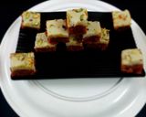 A picture of step 4 of Malai Carrot Burfi.